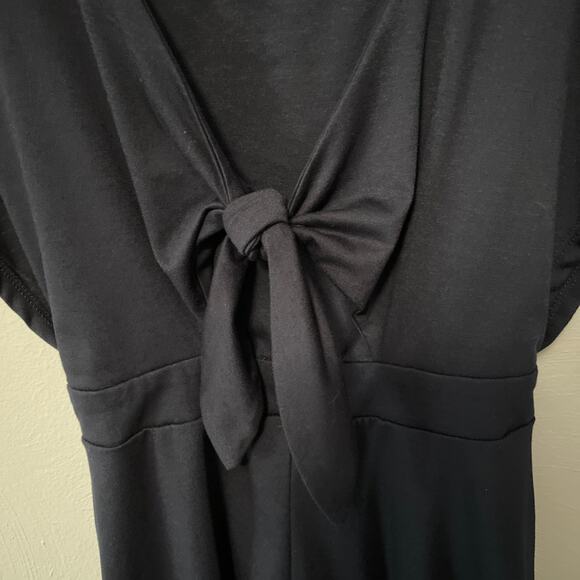 Copper Key Navy Flutter Sleeve Stretch Romper Attached Spaghetti Strap Tank XS - Picture 4 of 14